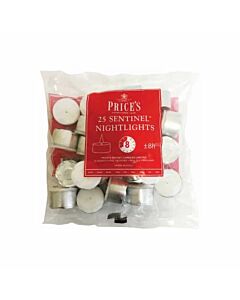 Price's Candles - Sentinel Nightlights x25